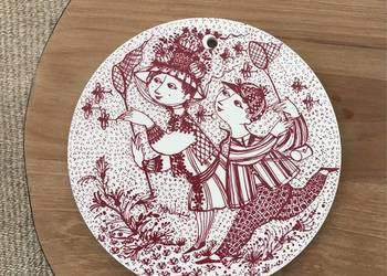 Plakieta Bjorn Wiinblad dla Nymölle Denmark sierpień