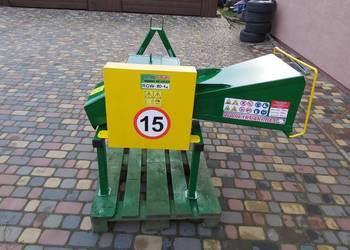 Rębak do gałęzi RGW-80-4x grubość cięcia 75mm z kołem zamachowym