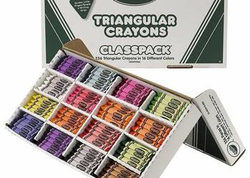 Kredki Woskowe CRAYOLA 256 ZESTAW KLASOWY Opakowanie Zbiorcz