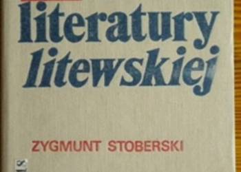 Historia literatury litewskiej (Stoberski)