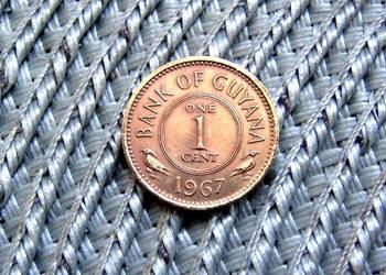 Gujana 1 Cent 1967r