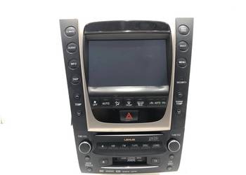 RADIO NAWIGACJA LEXUS GS 86111-30550 05-12 ODTWARZACZ MULTIMEDIA, STER