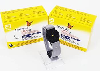 Opaska ochronna na sensor FreeStyle Libre 2 -Szara