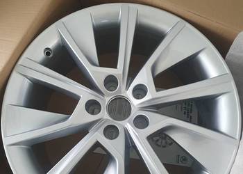 Felga aluminiowa 18 Skoda Braga 5E3071498L 8Z8 5E3601025K
