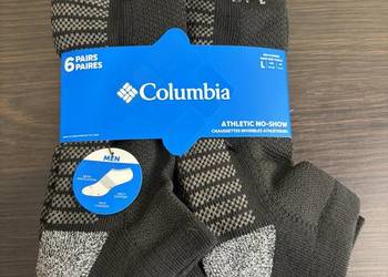 Skarpety Columbia Athletics No-Show Shocks - 6pack - czarne