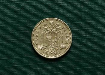 HISZPANIA - 1 peseta, 1966r (72 w gwiazdce)