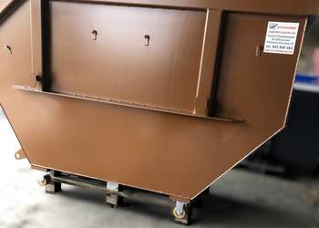 Kontener, mulda 3 m3, bramowiec, hakowiec, koleba. Kontener, mulda 3 m3, bramowiec, hakowiec, koleba.