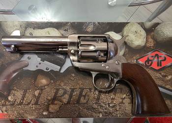Rewolwer Pietta 1873 colt pacemaker 4 3/4 cała nikiel
