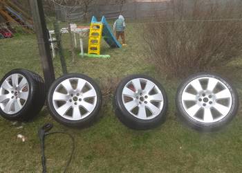 Koła Audi 5x112 18 cali opony Continental