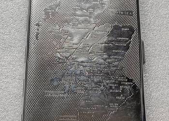 Papierośnica stara angielska Richmona chromowana