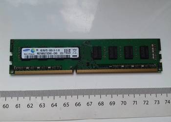 Samsung DDR3, 4GB, 1333MHz, PC3 10600U DIMM, używana sprawna, M378B5273DH0-