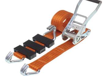PAS TRANSPORTOWY  5,0T,  2,5M B=50MM, 3-PKT. LAWETA,  HAK DWUPALCZASTY
