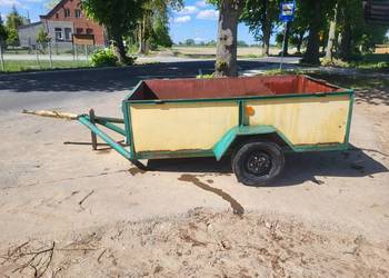 Przyczepka  , kołowka rolnicza.  Przyczepka do kamieni lub zboża. Transpor