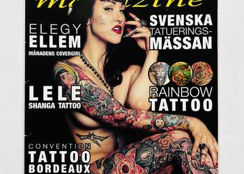 Scandinavian Tattoo Magazine nr 138 5/2014 STM szwedzki tatuaż czasopismo