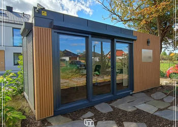 Pawilon Handlowy 6x3 m - Kontener biurowy ART Pawilony