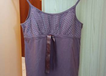Różowy top w kropki r. 38