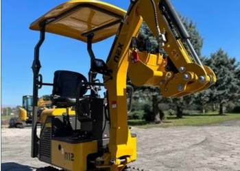 Nowa minikoparka NEX N12|silnik Yanmar|Leasing