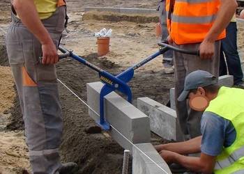 Chwytak Uchwyt Kleszcze poprzeczne do krawężników Polecam!