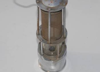 Stara lampa górnicza Simax Czechosłowacja antyk unikat kolek