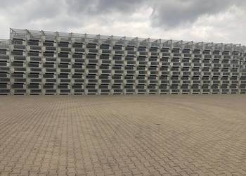 Wynajem dzierżawa UIC typu gitterbox paleta metalowa pojemnik