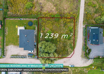 Działka  Łagodzin