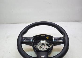 KIEROWNICA SKÓRA MULTIFUNKCJA S LINE AUDI A4 B8 A5 Q5 8K0419091BC XCF