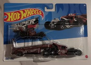 Mattel Hot Wheels Super Rigs Truck Rat Rig