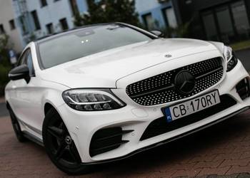 Mercedes C-klasa Coupé, bezwypadkowy i serwisowany