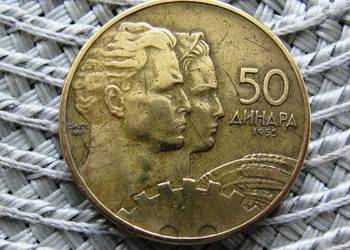 Jugosławia 50 Dinara 1955r