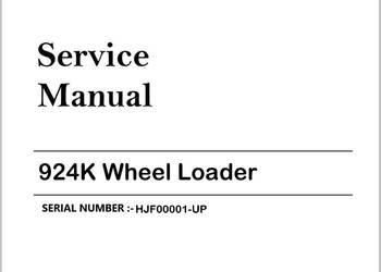 Cat 924 k Caterpillar instrukcja napraw ponad 4400 stron!