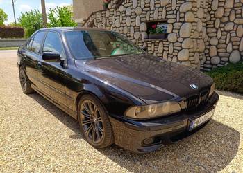 BMW E39 525d M pakiet Individual Carbonshwarz Wnętrze Cynamon