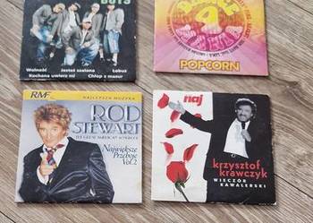 płyty cd zestaw 7szt rod steward krzysztof krawczyk boys kolędy