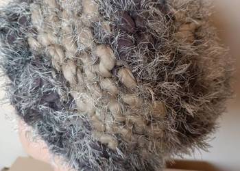 Czapka zimowa handmade Elz3