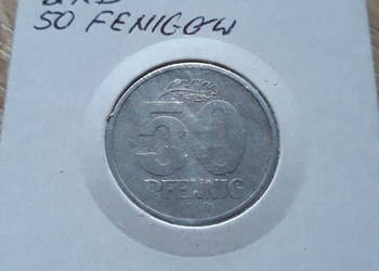 50 Fenigów NRD 1958 r. 50 Fenigów NRD 1958 r.