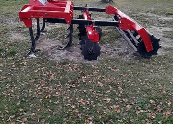 Agregat uprawowy Gruber ścierniskowy siewny brona talerzowa.