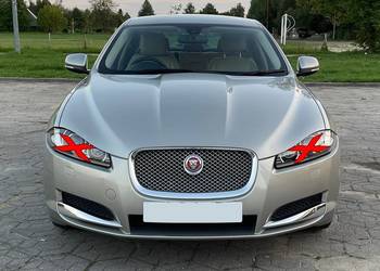 Przód kompletny Jaguar XF X250 lift 2011-2015 złoty