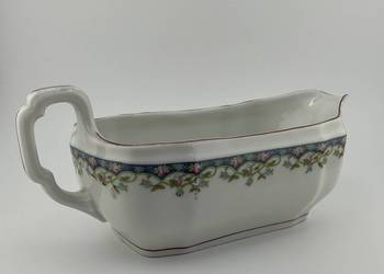 Antyk 100 lat Porcelanowa sosjerka OEPIAG D.F. Dallwitz 1918-1920 girlanda