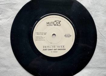 Depeche Mode - Just Can't Get Enough 7''zUK