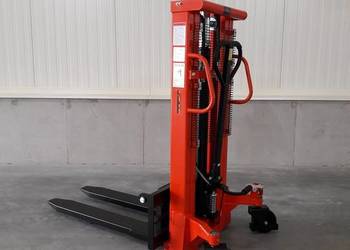 Wózek paletowy masztowy MSE 1020 (1T / 2m) z regulowanym ro