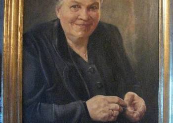 Oskar Kreibich 1916 84 niemiecki malarz grafik rzeźbiarz Portret olej  Port