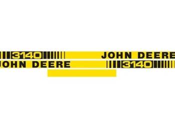 Naklejki oklejenie JOHN DEERE 3140 Zamiennik