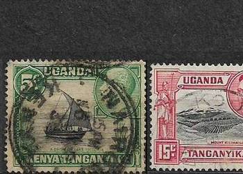 Kolonie angielskie - / Kenia, Uganda, Tanganika / - 4 zn