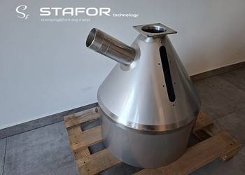 zbiornik nierdzewny, zbiornik na granulat