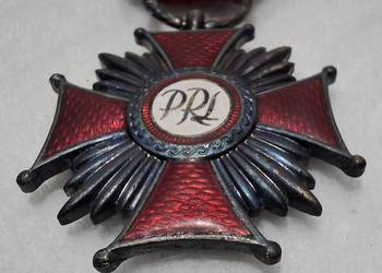 Medal, Krzyż zasługi, PRL, 44mm, nr.1 (Kolekcje, odznaczenia)