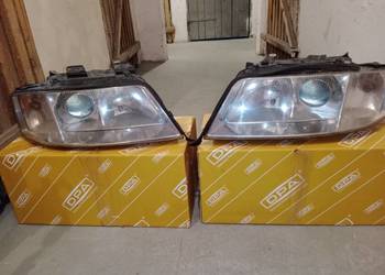 Lampy przód Audi A6 C5 przedlift