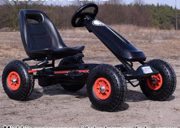 BAWIBUS.PL pojazd GOKART NA PEDAŁY pompowane koła auto jeździk autka