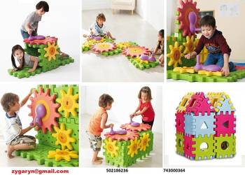 Klocki koła zębate 33sztuki.