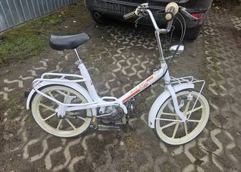 Rower motorower lem motor bicimoto 1980rok. PRL Vintage wigry jubilat romet