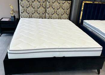 WYPRZEDAŻ! taniej o 3tys!! Łóżko 160x200 z pojemnikiem + stolik nocny