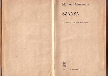 (6629) SZANSA – MARGOT HEINEMANN